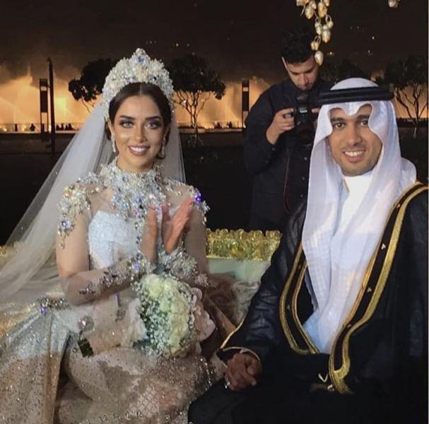 بالصور: حفل زفاف بلقيس فتحي وسلطان عبد اللطيف