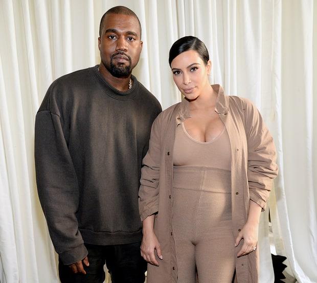 Kim Kardashian and Kanye West Living Apart