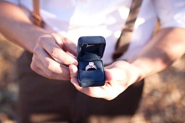 American Man Proposes with Help From Police