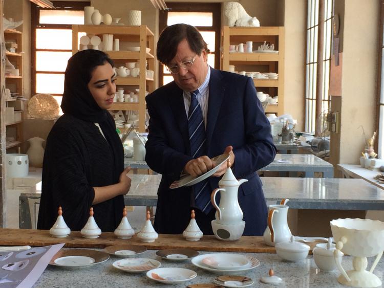 Bernardaud and Sheikha Hind Launch Ramadan Collection Through Tanagra