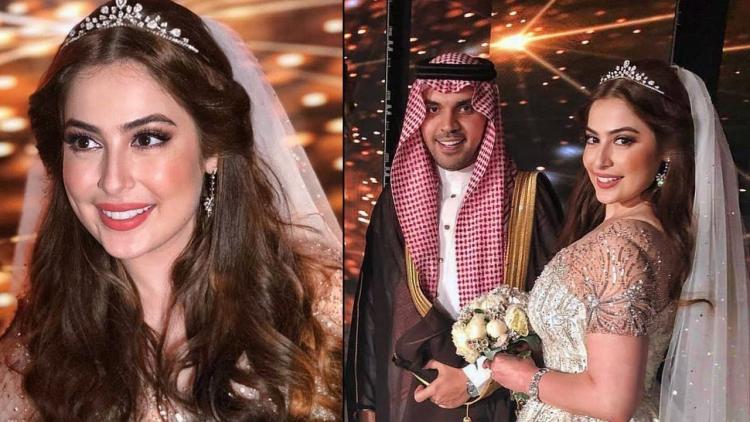 بالصور: الإعلامي حمود الفايز والإعلامية رؤى الصبان يقيمان حفل زفاف ثاني في دبي