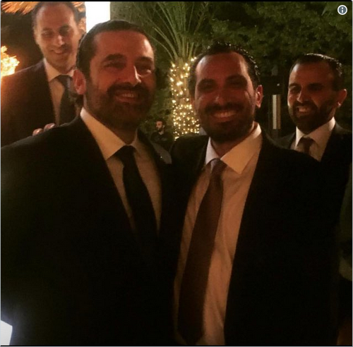 سعد الحريري يحضر حفل زفاف شقيقه بالأردن