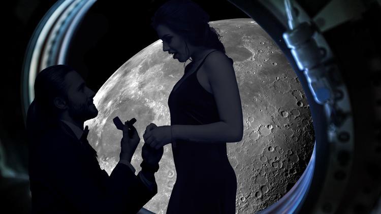 طلبات زواج حول القمر بحلول عام 2022