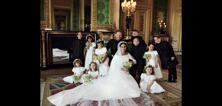 Prince Harry and Meghan Markle's Wedding Attires On Display
