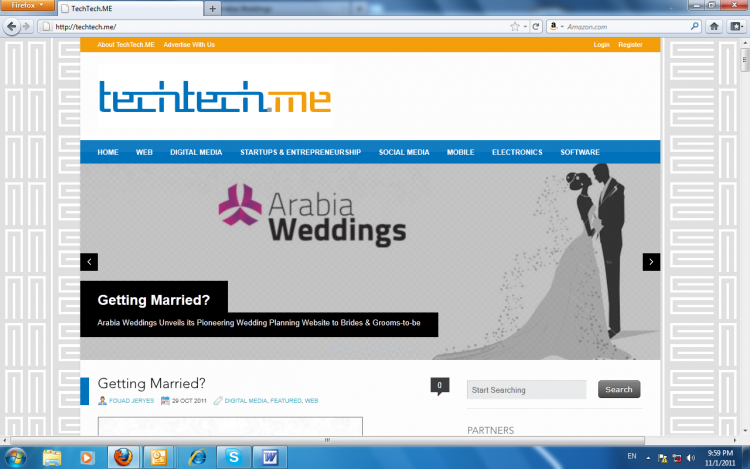 Arabia Weddings' News on TechTech.me