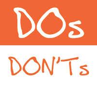 Wedding Dos and Don’ts You Should Know