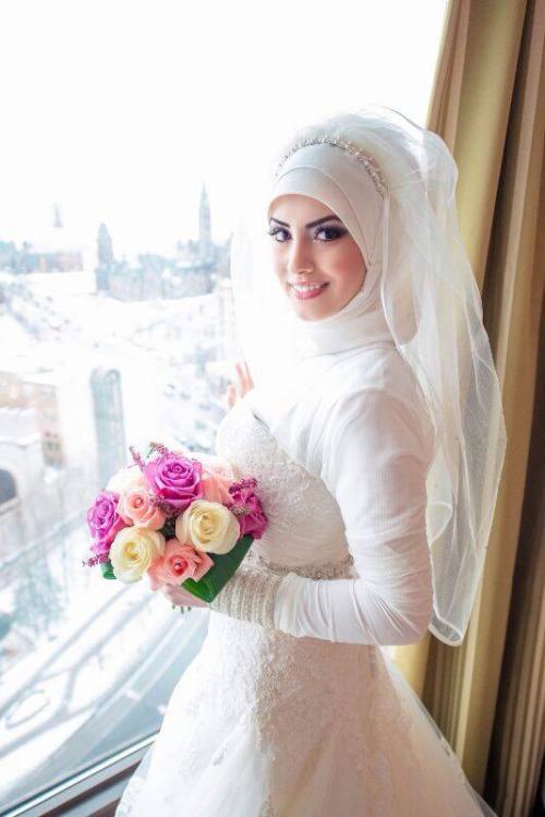 ستة نصائح لحجاب عروس أنيق 