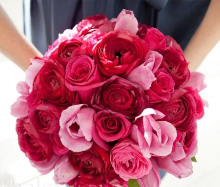Valentine’s Day Inspired Bridal Bouquet