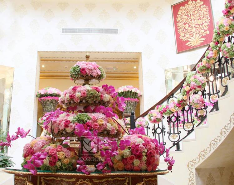أشهر محلات الأزهار في دبي مول