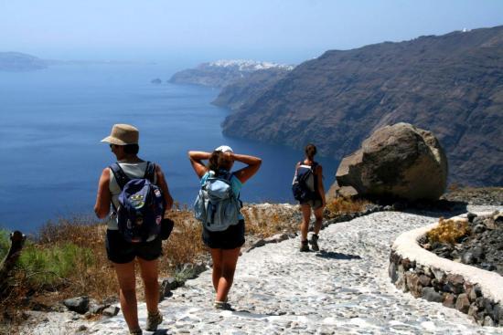 Hike Santorini
