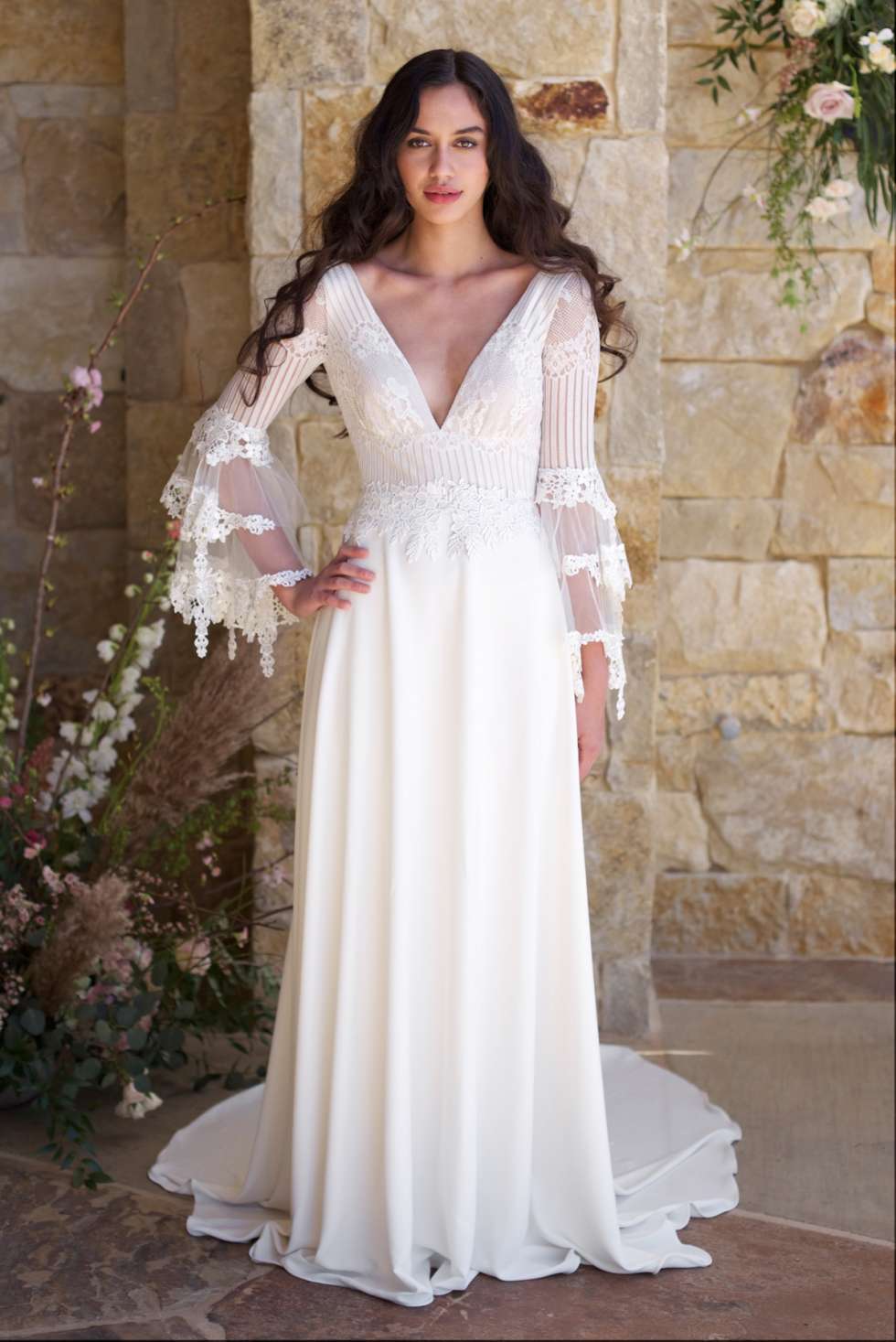 2018 Spring Wedding Dress Collection by Claire Pettibone