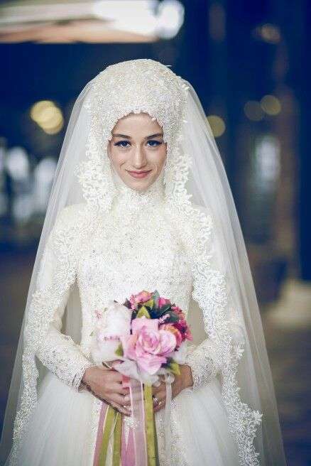 20 Beautiful Hijab Bridal Looks You Will Love