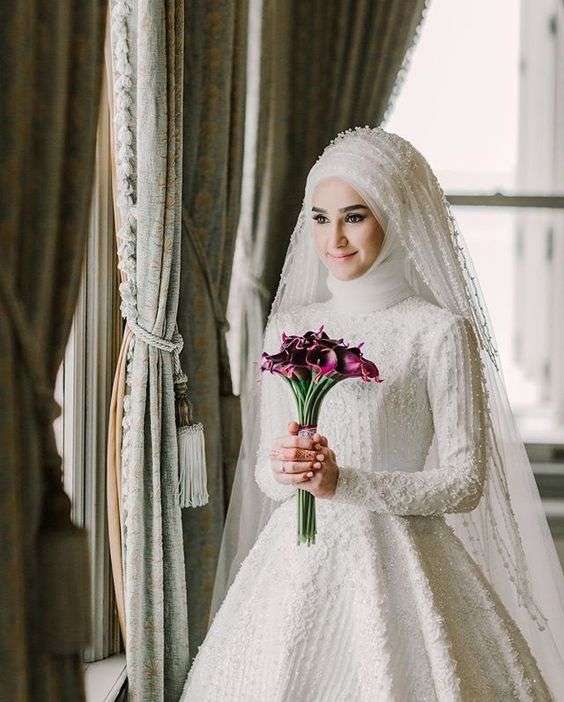 20 Beautiful Hijab Bridal Looks You Will Love