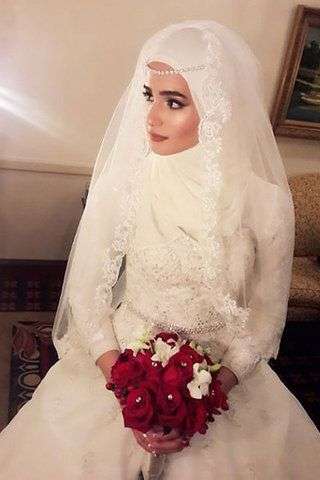 20 Beautiful Hijab Bridal Looks You Will Love