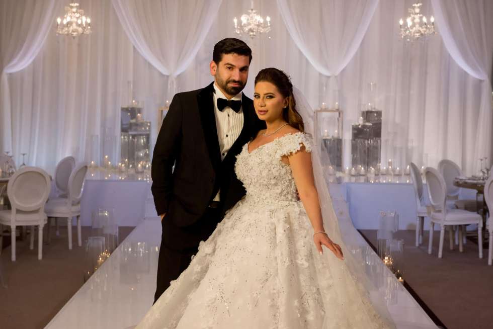 حفل زفاف إيمان ومحمد في دبي