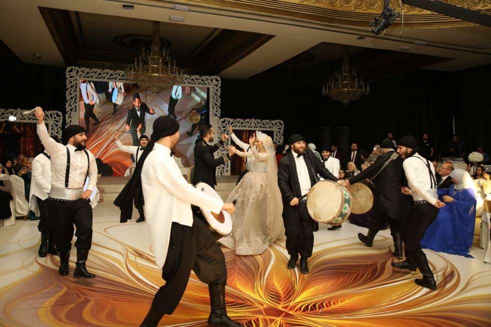 حفل زفاف نيرمين ومحمد في الكويت