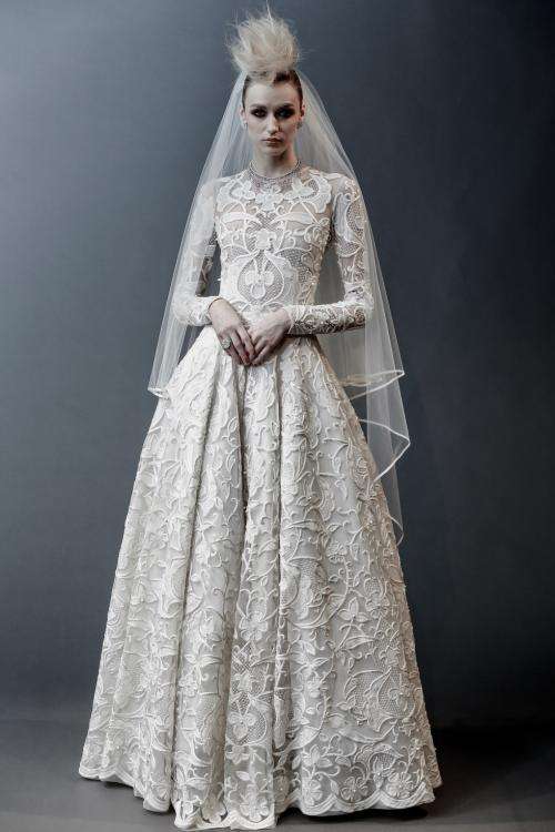 2019 Beautiful Long Sleeve Wedding Dresses