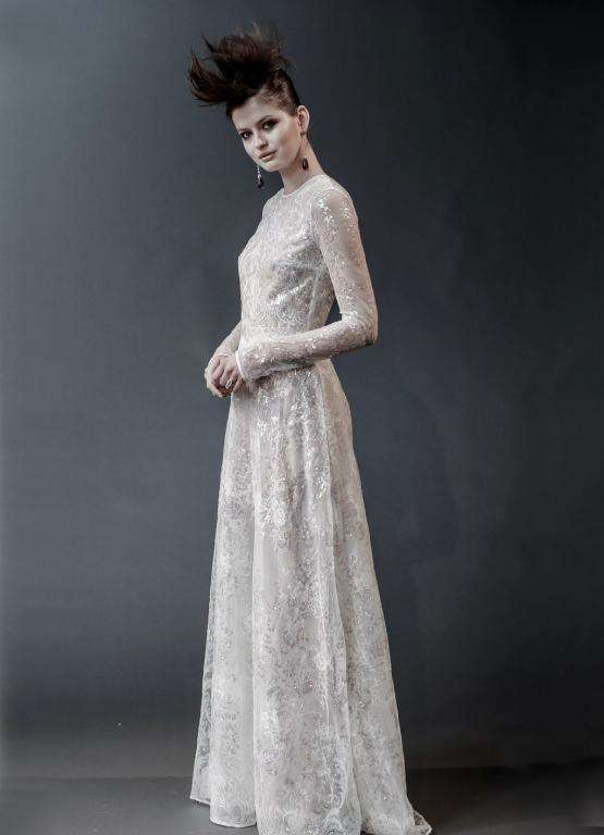 Embroidered Wedding Dresses 8