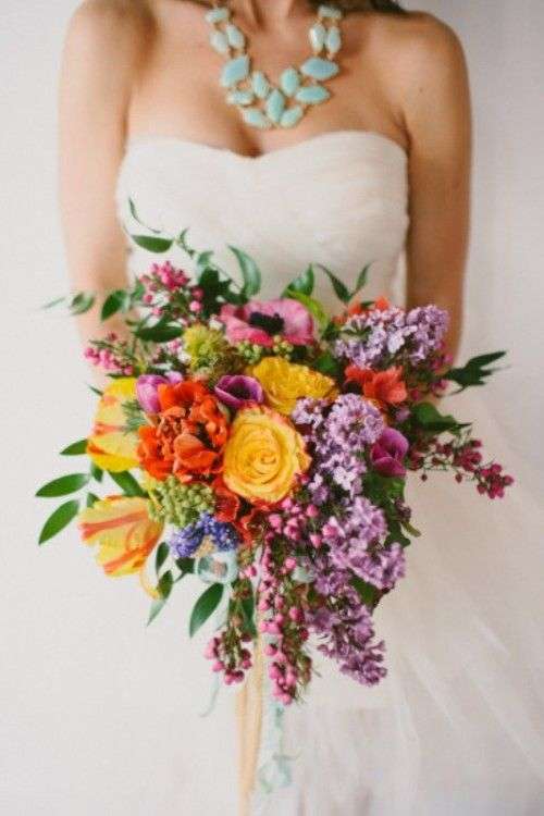 Summer Bridal Bouquet 4