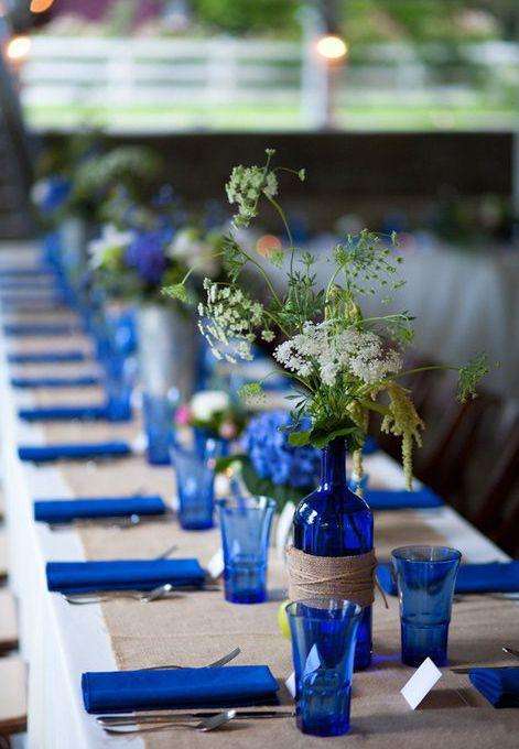 Navy Blue and Green Wedding 3