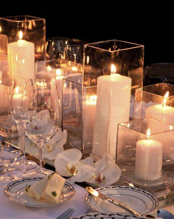 Beautiful Ideas For Candle Centerpieces