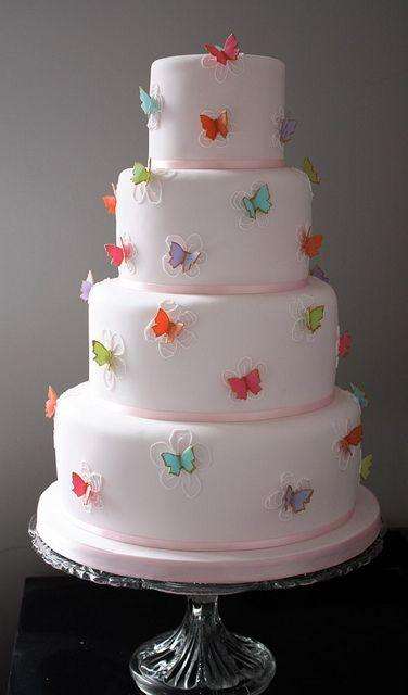 Colored Wedding Cakes 8