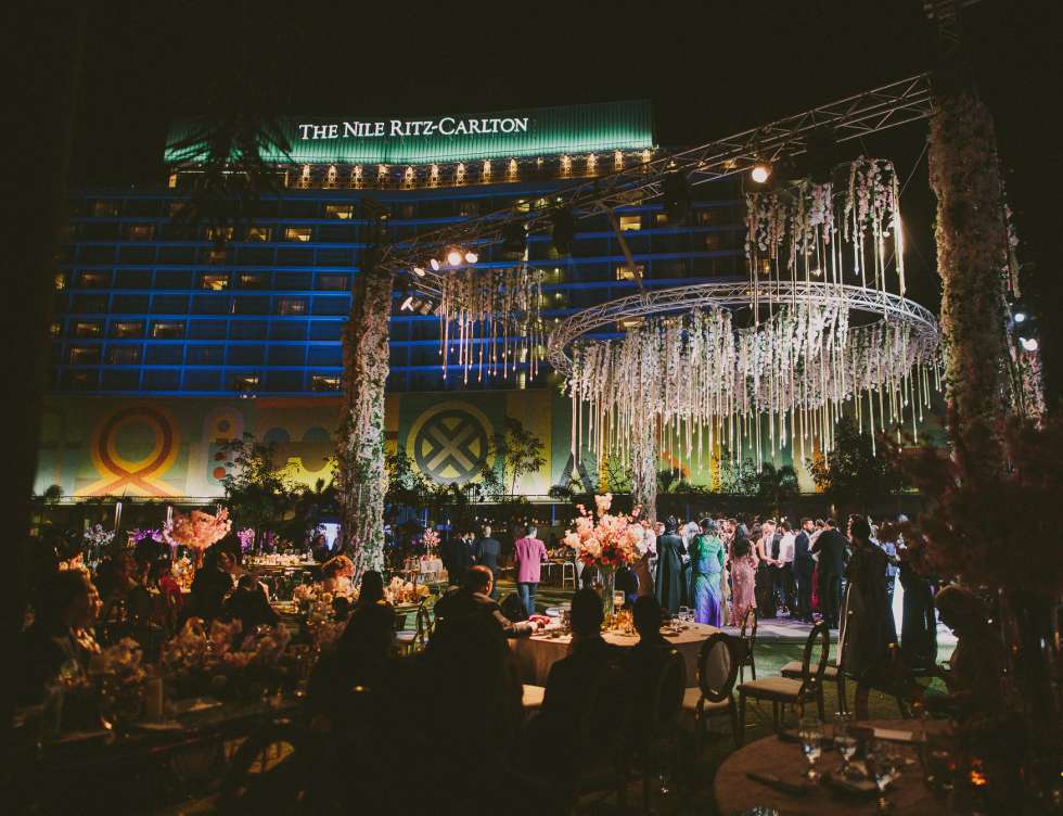 حفل زفاف ريناد ونزار في القاهرة