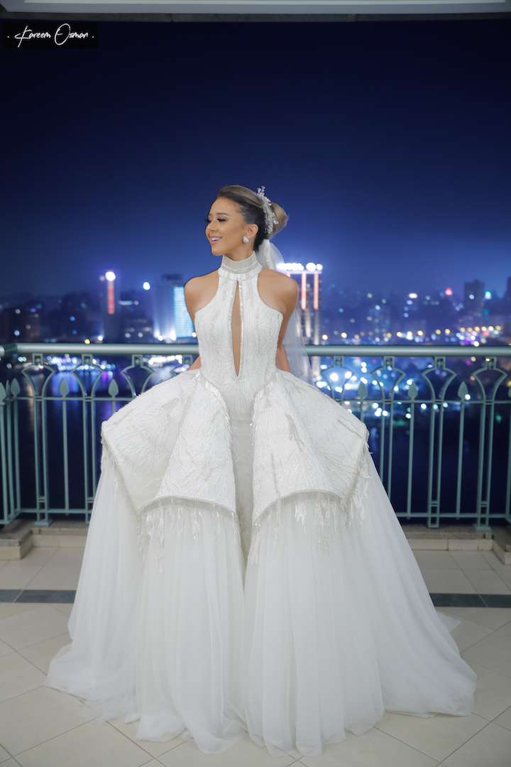  Egyptian  Wedding  Dress  Designer  Farida Temraz Arabia 