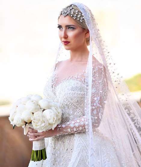 عرائس تألقن بفساتين زفاف من تصميم زهير مراد في حفلات زفافهن