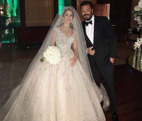 عرائس تألقن بفساتين زفاف من تصميم زهير مراد في حفلات زفافهن
