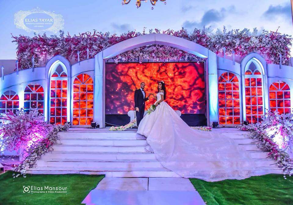حفل زفاف ابراهيم وهلا في اللاذقية
