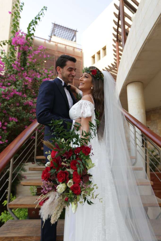 Mohammad and Dalia's Wedding At The Dead Sea