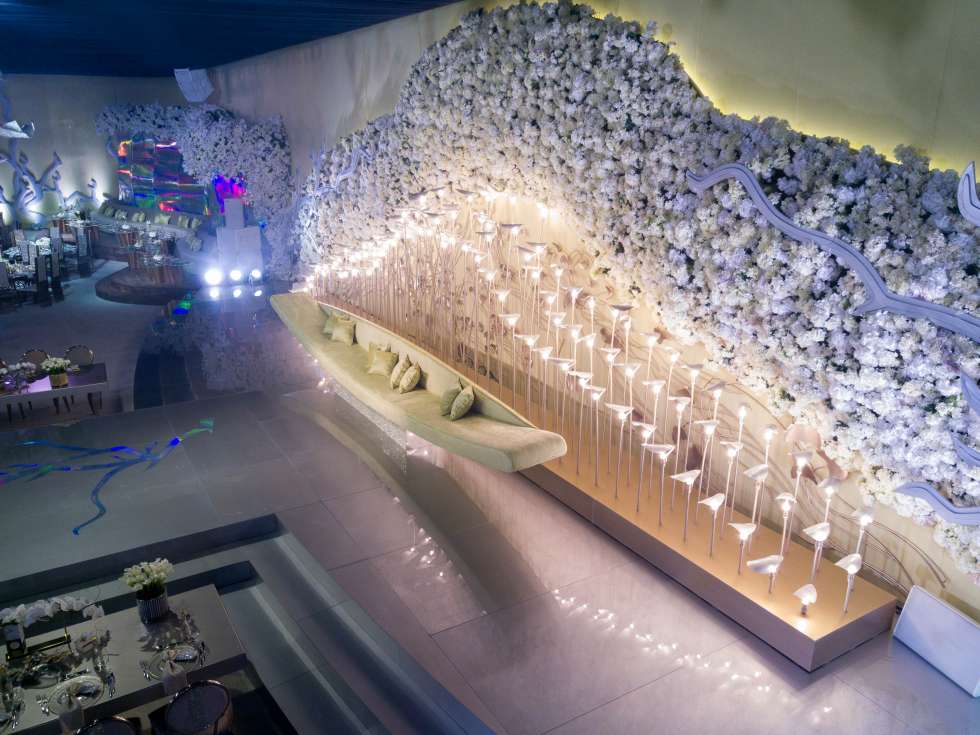 A Sunrise Shimmer Wedding in Doha