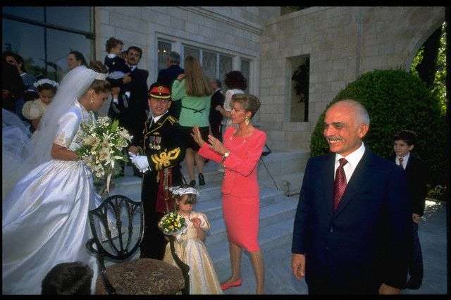 King Abdullah The Second and Queen Rania's Wedding