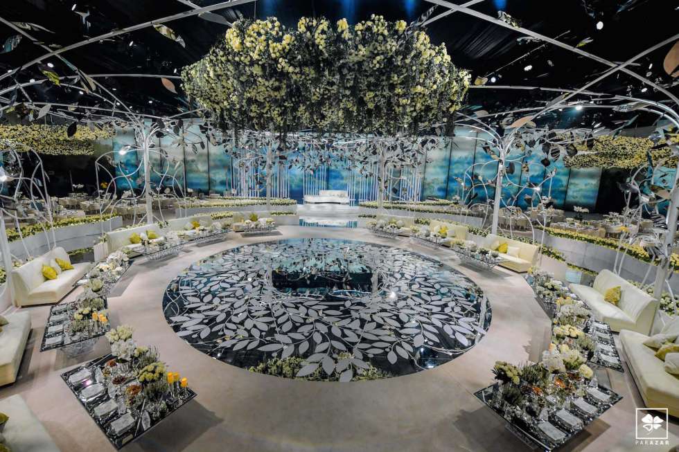 حفل زفاف فخم للشيخة مريم والشيخ عبدالله أل ثاني في قطر