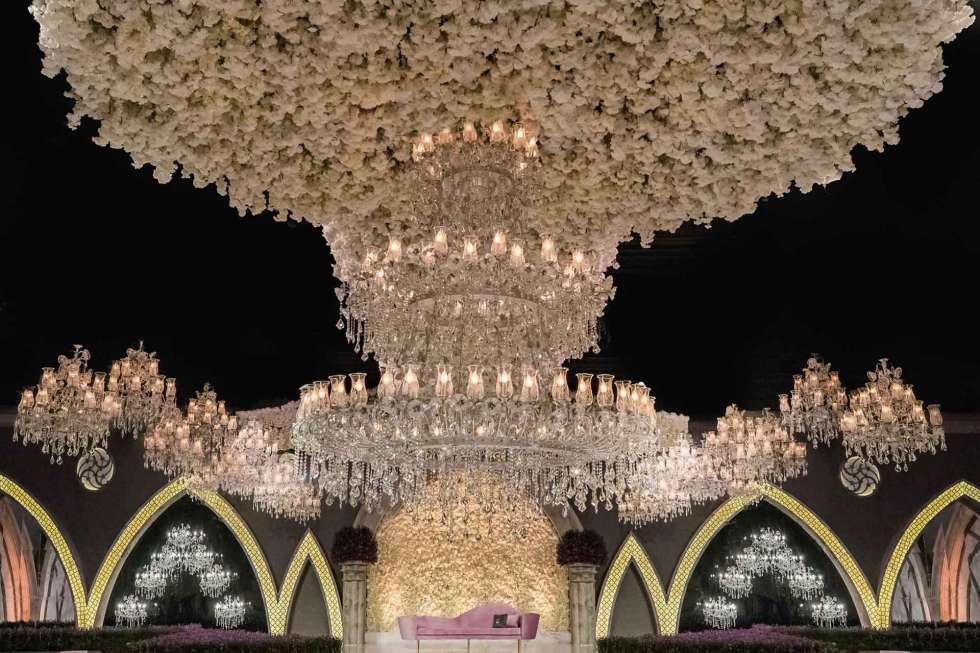 A 'Medieval Elegance' Wedding in Saudi Arabia