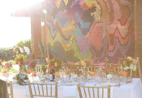 A Beautiful Mosaic-Inspired Wedding Theme