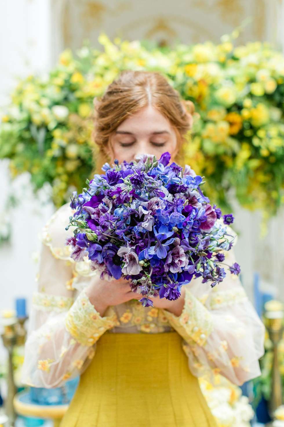 The Beautiful Van Gogh's Lucid Dreams Wedding Photoshoot