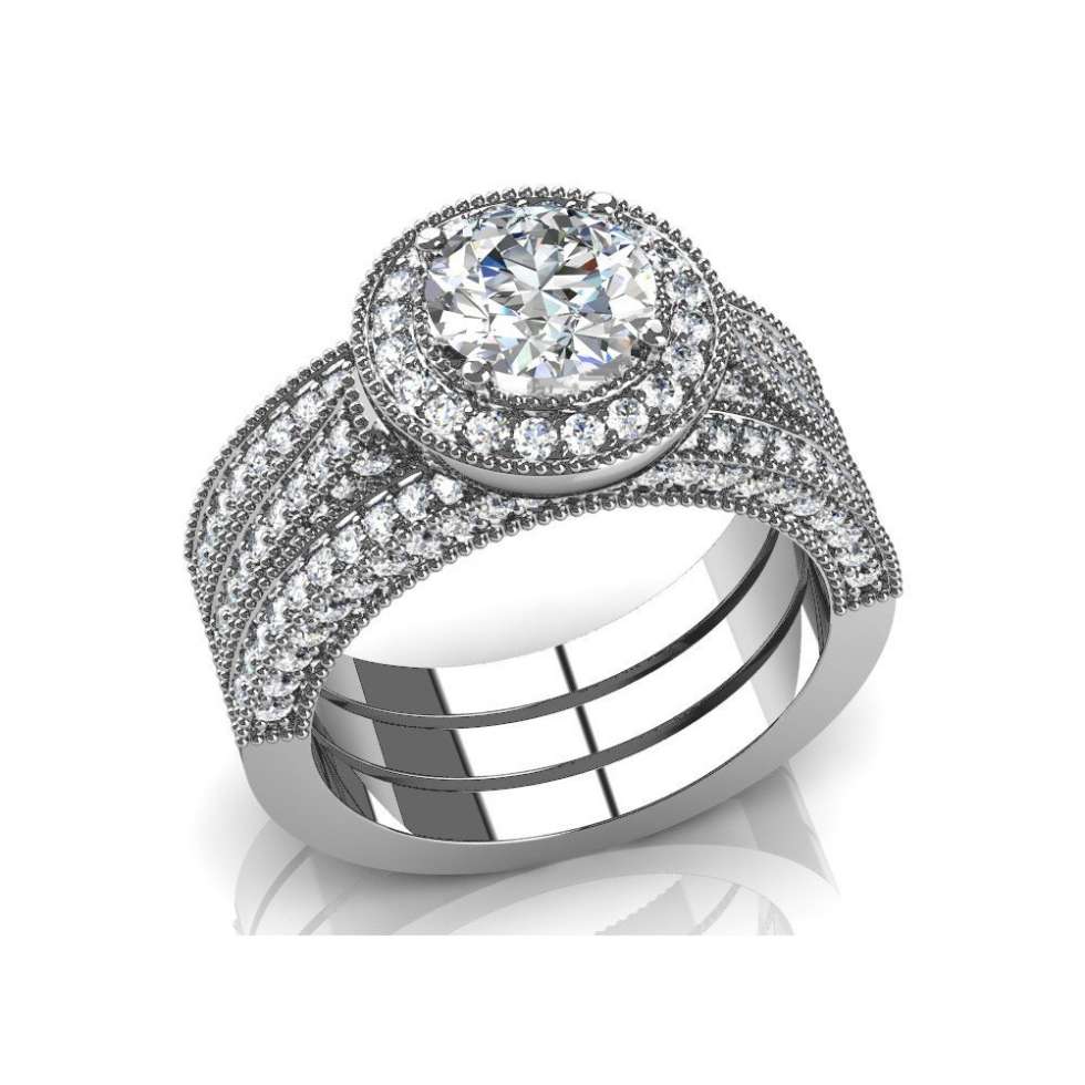 Extravagant Wedding Rings For the Glamorous Bride