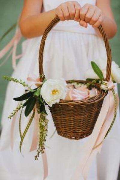 أفكار عصرية لاستخدام السلال في حفل زفافك الربيعي