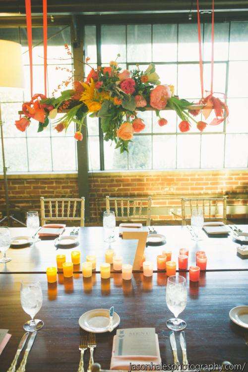 Hanging Centrepieces For A Unique Wedding