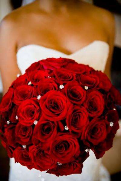 Valentine’s Day Inspired Bridal Bouquet