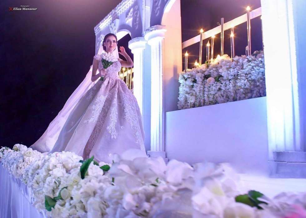 حفل زفاف فاخر في سوريا