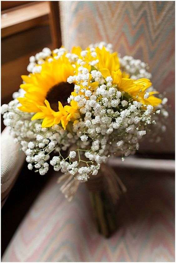 Sunflower Wedding Bouquet
