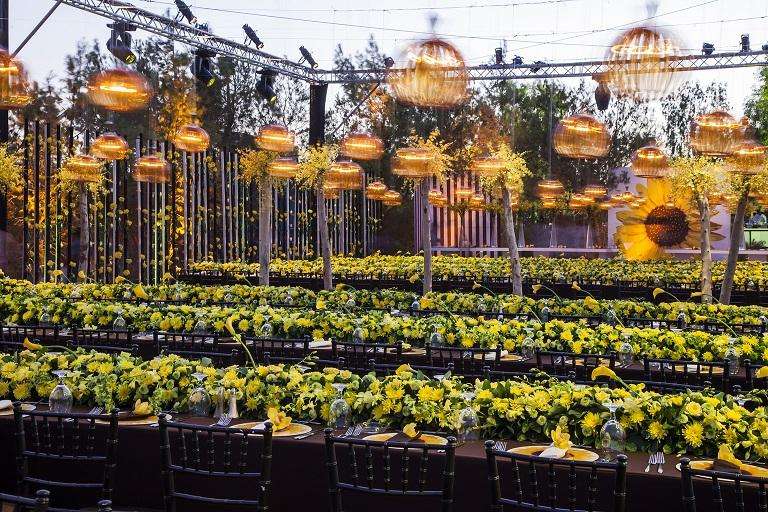Inside a Luxury “Sunflower Wedding”