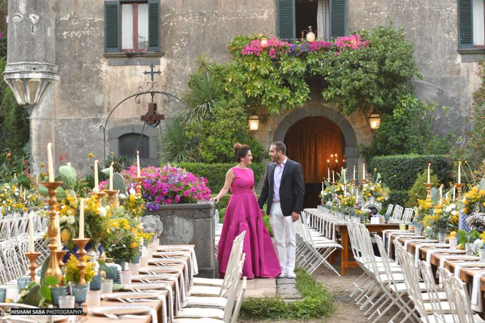 Tatiana and Wadih's Charming Sicilian Wedding