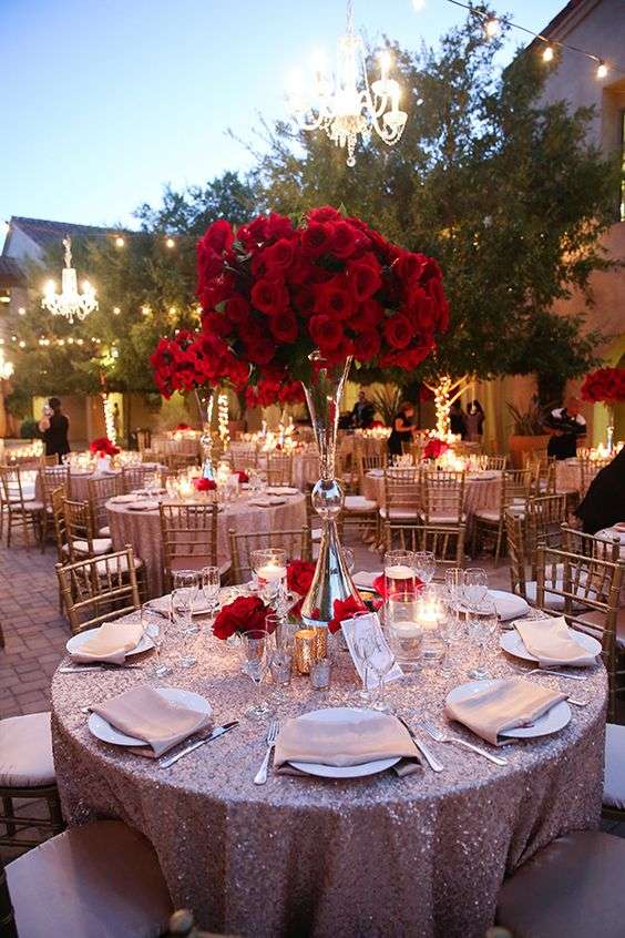 Your Elegant Wedding Flower: Red Roses