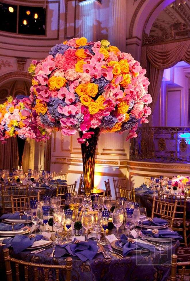 Statement Flower Centerpieces For Your Wedding