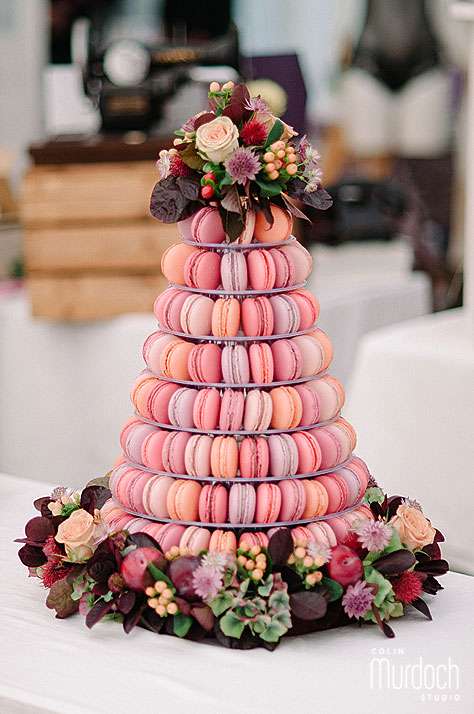 A Macaroon Wedding Theme