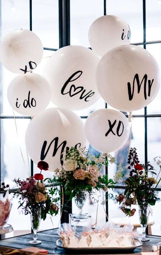 Decoration Ideas With Wedding Balloons